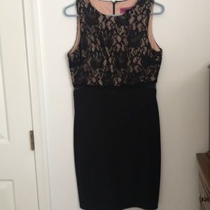 Black cocktail dress
